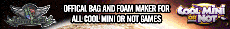 Official bag and foam maker for all Cool Mini Or Not Games - www.battlefoam.com