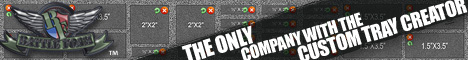 The only company with the custom tray creator - www.battlefoam.com
