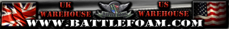 Now with both USA & UK Warehouses! - www.battlefoam.com