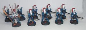 Dire Avengers defend their craftworld