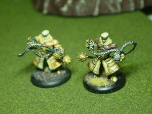 Two Amon Ad-Raza models painted by malfred