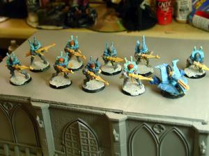 Guardians with a Scatter Laser platform