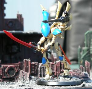 Wraithlords tower above their foes