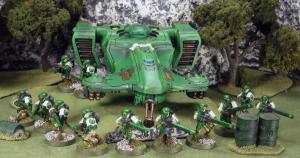 Green army Firewarriors
