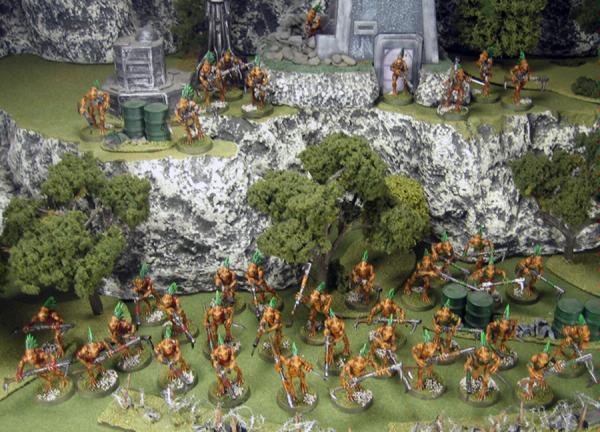 All of the armies' Kroot ready to give their lives for the greater good