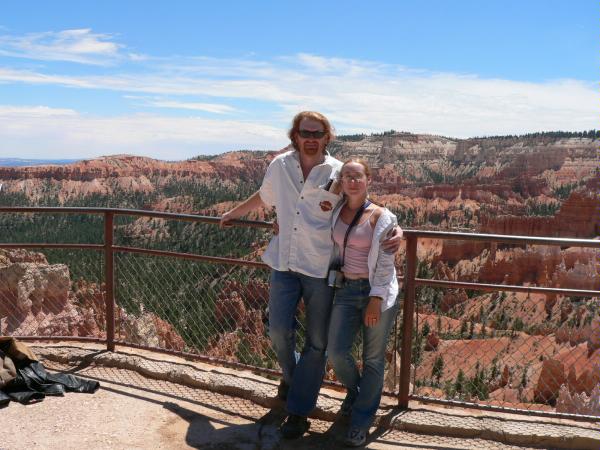 My wife and I at Bryce Canyon, 2006