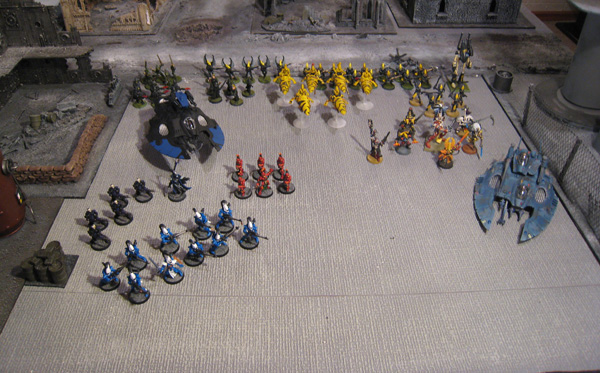Overview of the Eldar army
