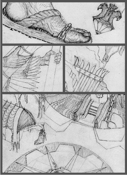 [Thumb - page panel 4 artwork line work pencil bw .jpg]