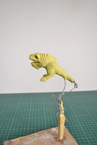 [Thumb - Beast Hound Sculpt 1.JPG]