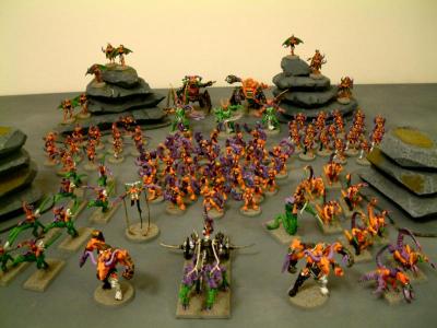 Slaanesh Daemon Army by ArbitorIan