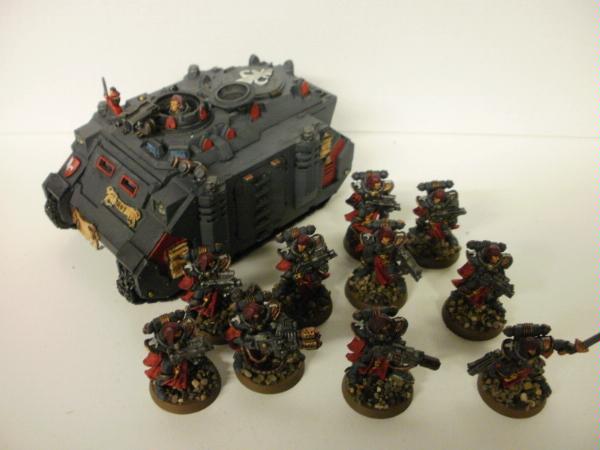 Sisters Of Battle. 7 Sisters with Bolters,