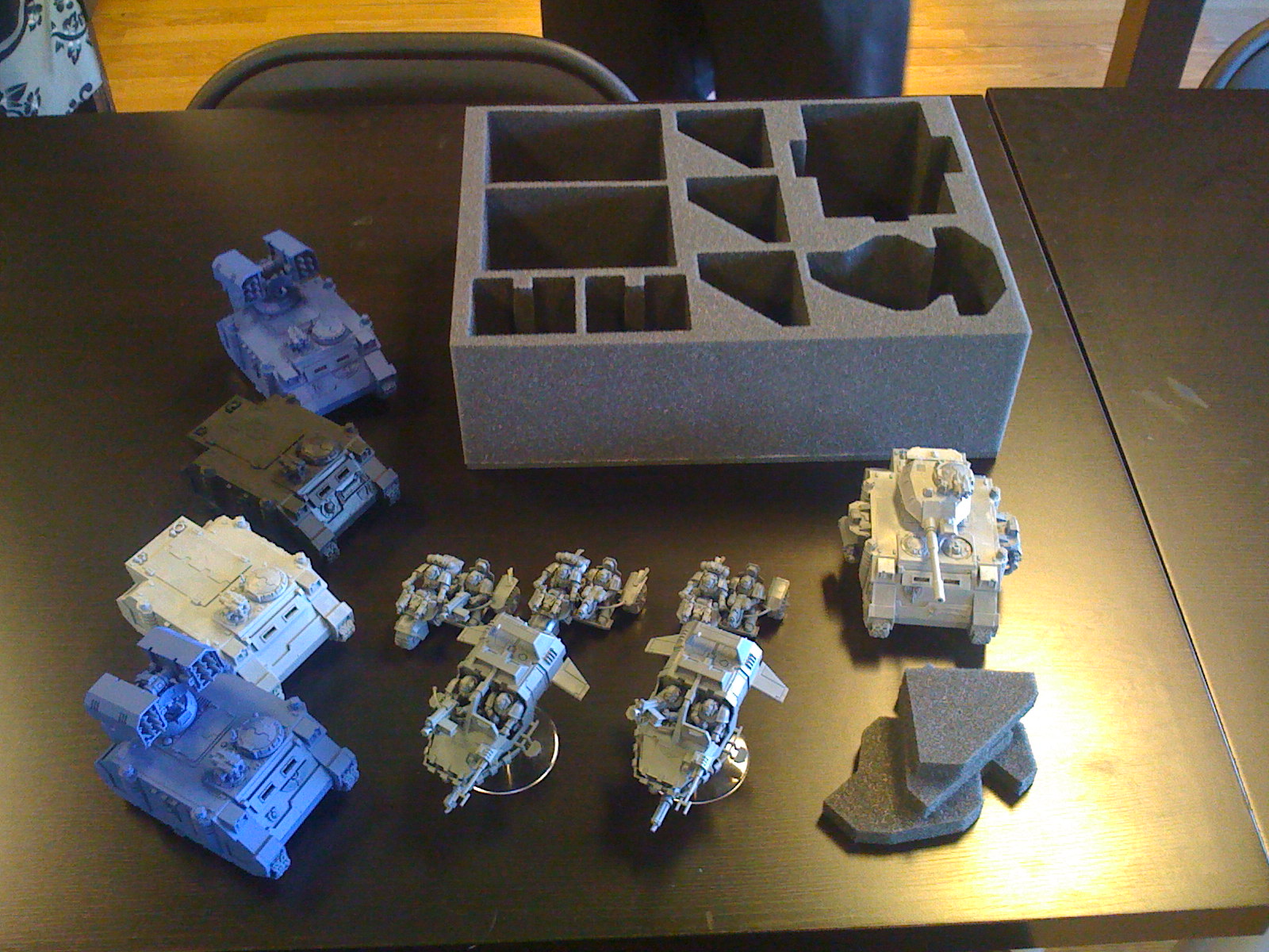 Between the Bolter and Me: Battle Foam: a miniature storage solution