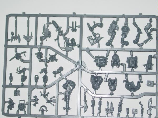 Nobz, weapons and accessories sprue