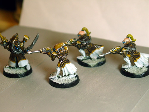 Pathfinders de-cloaking to fire