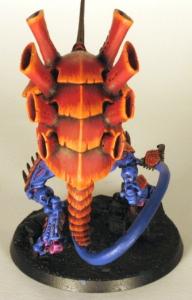 Step 21 - 50/50% Blazing orange/Fiery orange final carapace highlight