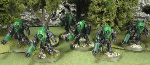 Stealth Suits from the Green army