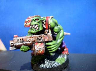 Ork boy by Huzzfivvnivv