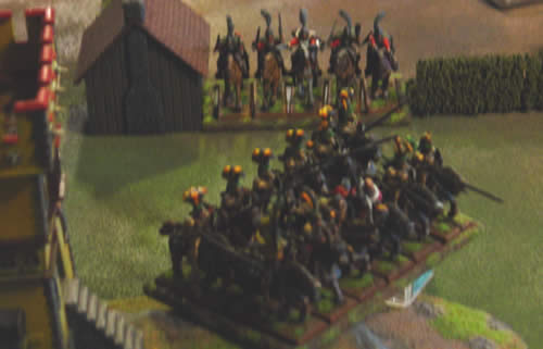 A bold advance on the flank