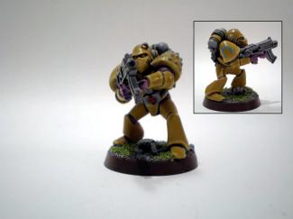 Yellow RT Marine by BloodofOrks