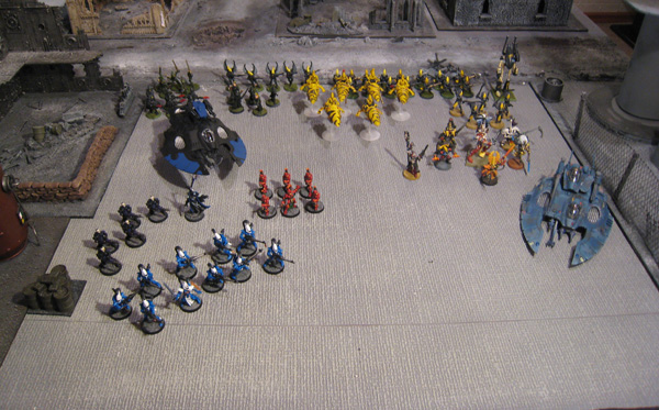 Overview of the Eldar army