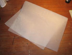 <center>example of frosted diffusion gel</center>