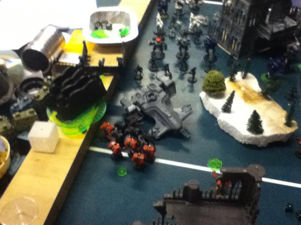 Red Thirst marines Melta and Assualt Hammerhead