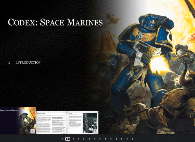 <b>The New Digital Codex Space Marines</b>