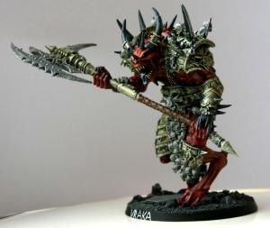 Herald of Khorne by monkeyh