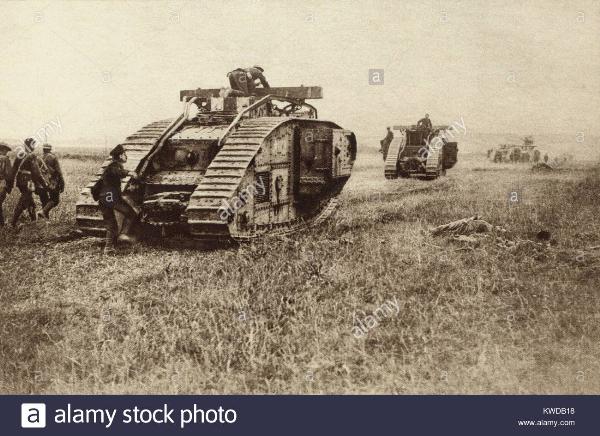 [Thumb - world-war-1-tanks-british-tanks-advancing-in-battle-leaving-behind-KWDB18.jpg]