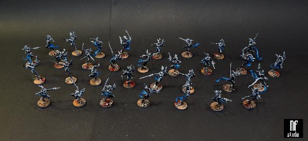 [Thumb - Sin Harlequins Army Troupe Players Starweaver Skyweavers Death Jester Solitaire Shadowseer 2.JPG]