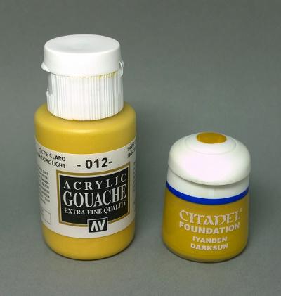 Turner acryl gouache 20ml gold light