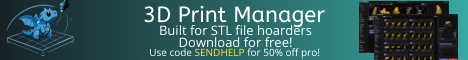 3D Print Manager: built for STL file hoarders - download for free!
